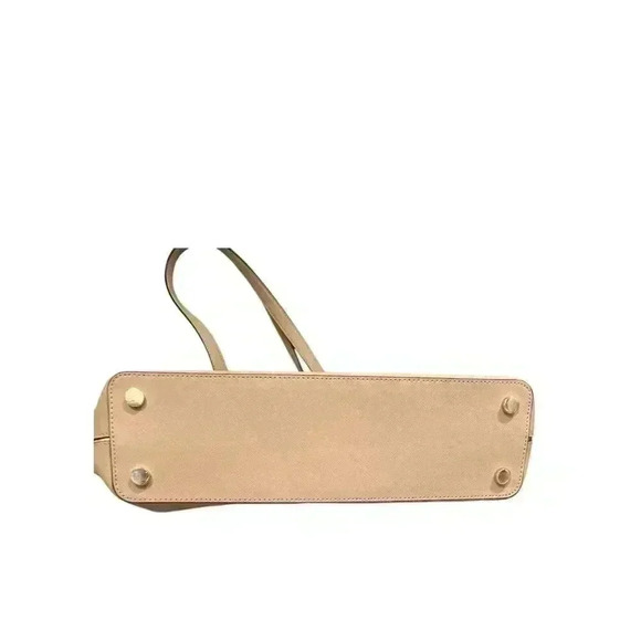 Michael Michael Kors Frame Out Large North South Tote in Oyster, Pre-Owned - Picture 2 of 14